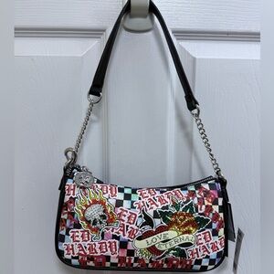 NWT Ed Hardy “Love Eternal” Erica Baguette